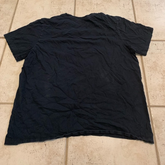 The Nike Tee | Black T-Shirt with White Logo Swoosh | 100% Cotton Size Large - Picture 3 of 7